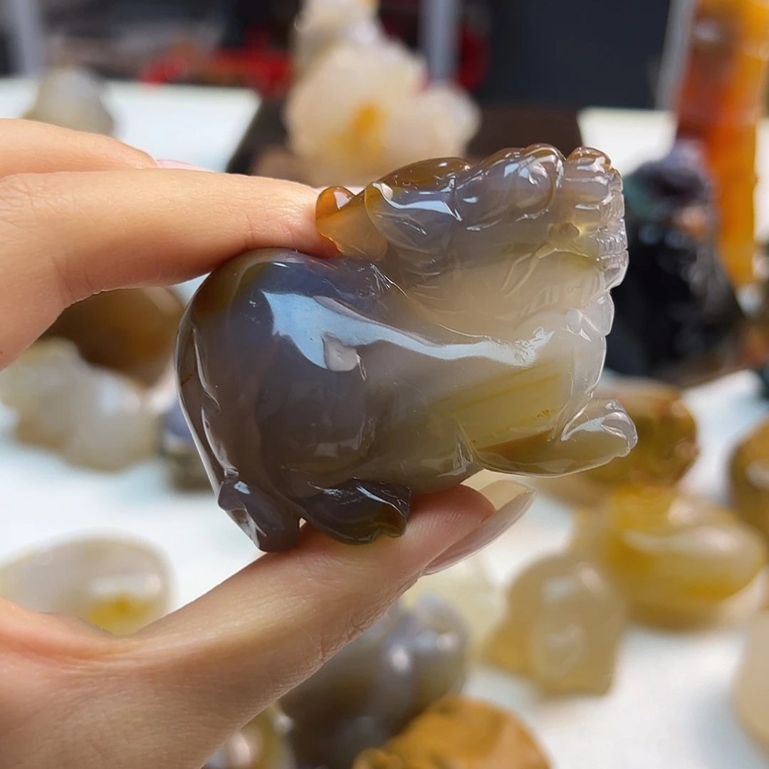 玛瑙/玉髓未镶嵌颈饰