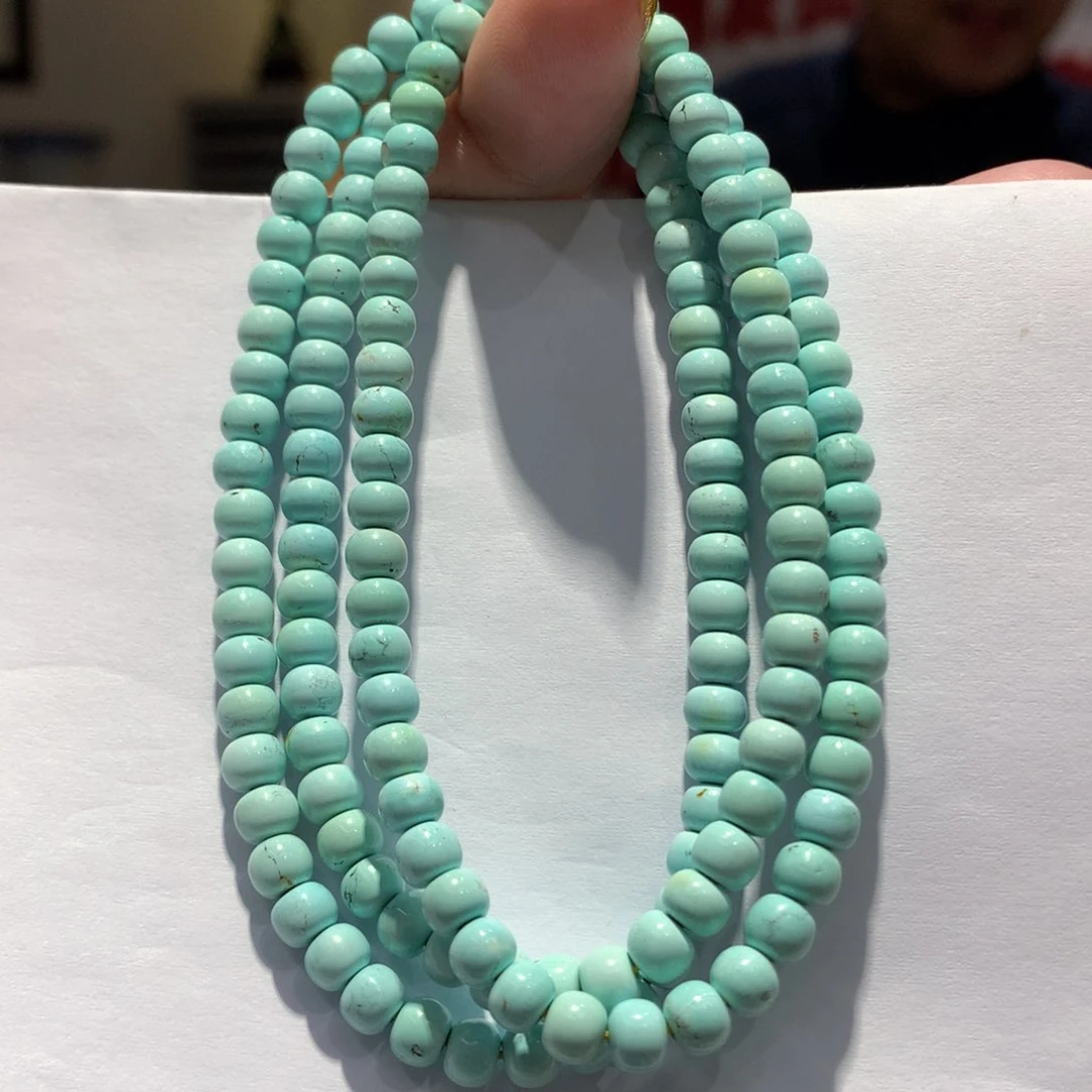 未镶嵌绿松石长链