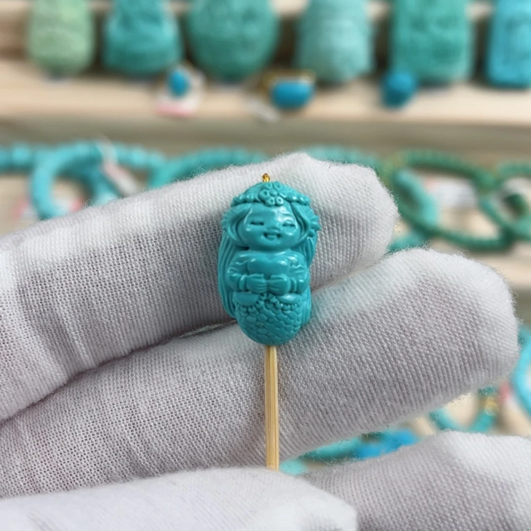 未镶嵌绿松石配饰