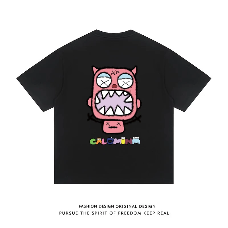 圆领体恤打底衫短袖t恤宽松男女半袖上衣夏季潮DT01-G479