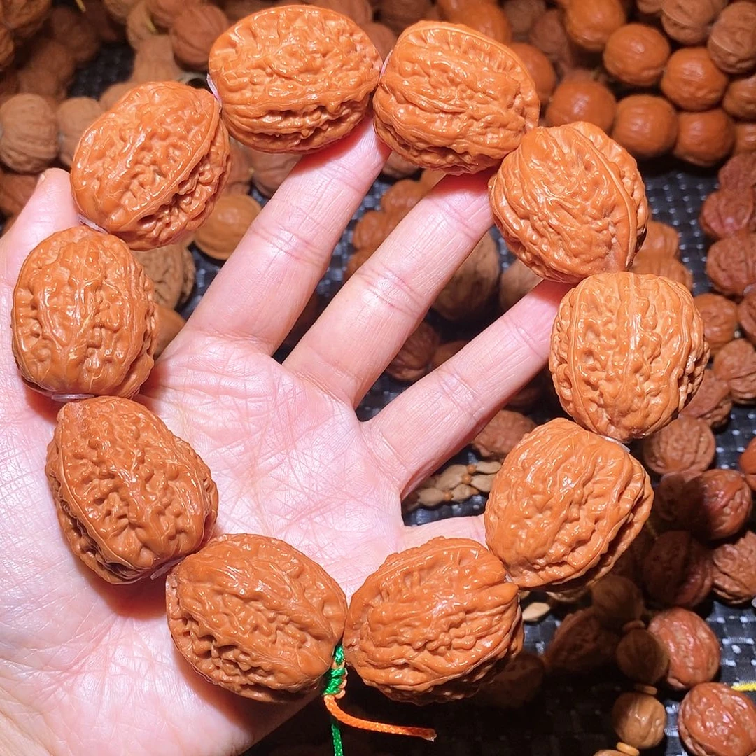 文玩核桃吊坠粗筋手持