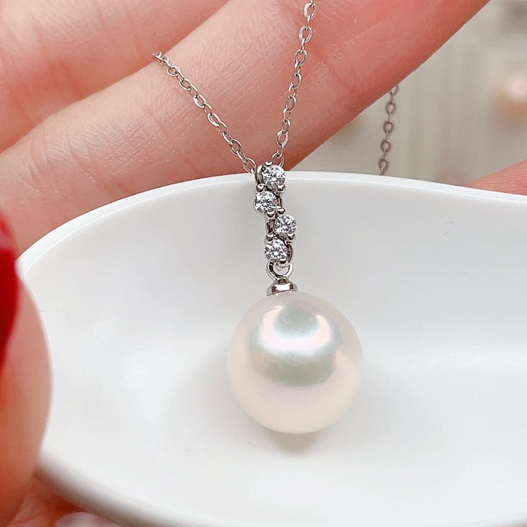 淡水珍珠合金吊坠(赠链)