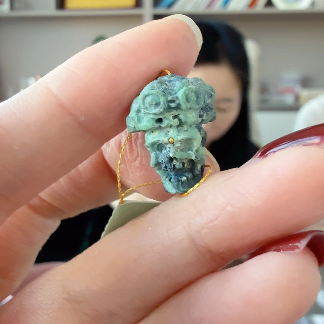 绿松石未镶嵌珠宝奇石