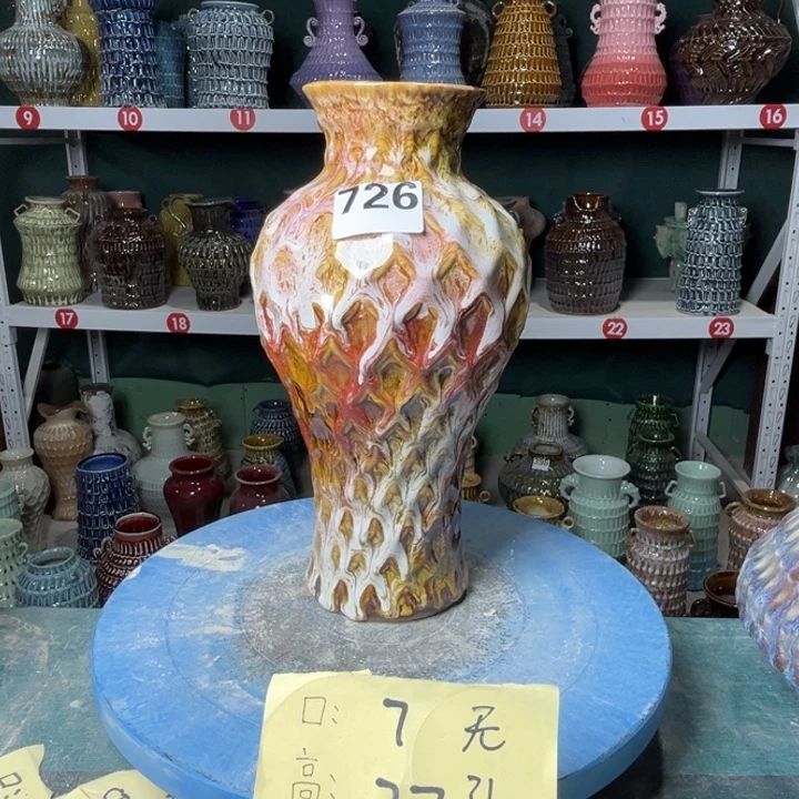 陶景德镇陶瓷花盆花器726