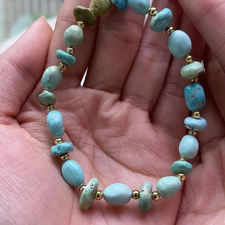 未镶嵌绿松石珠宝奇石