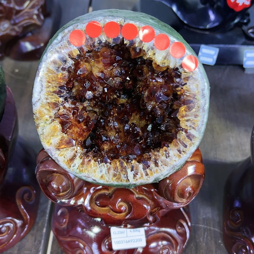 大型摆件（非配饰）未镶嵌黄晶