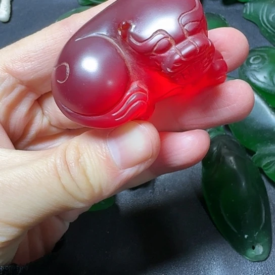 紫金钵盂菩提吊坠锦**鲤