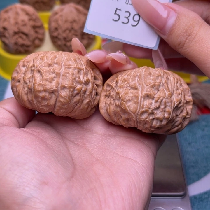 把件文玩核桃南瓜墩46.539