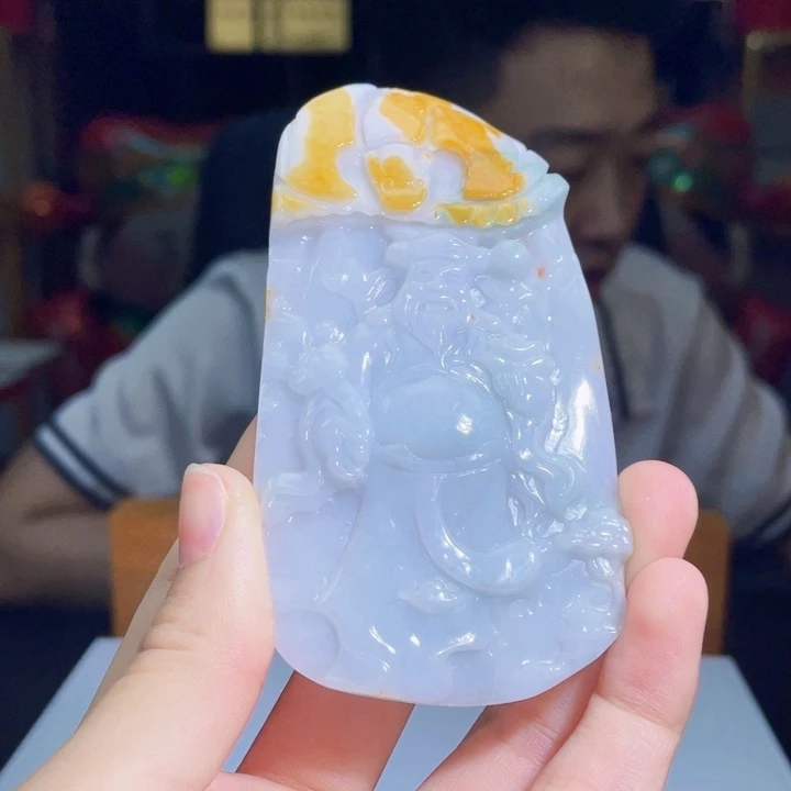 翡翠未镶嵌吊坠(不含链)S61