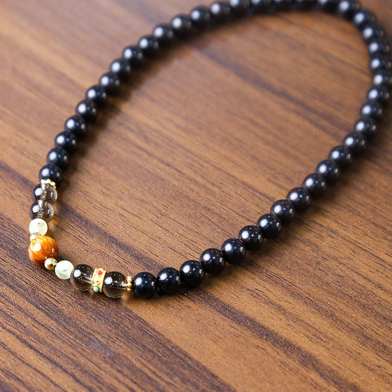 非金属木质吊坠 黑漳海柳手串