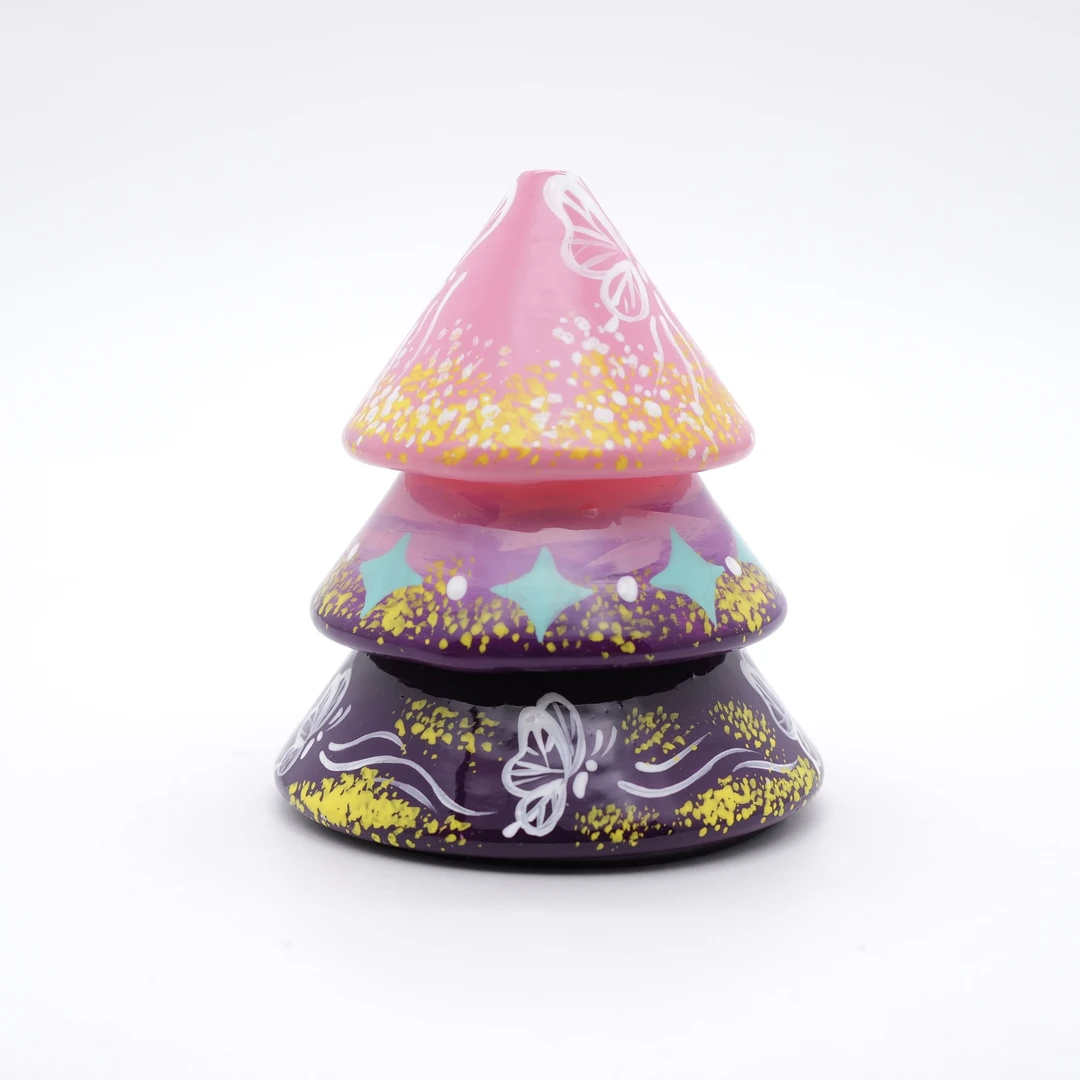 PM 王甜心松树摆件 手工制作上色 石膏摆件 仅一件