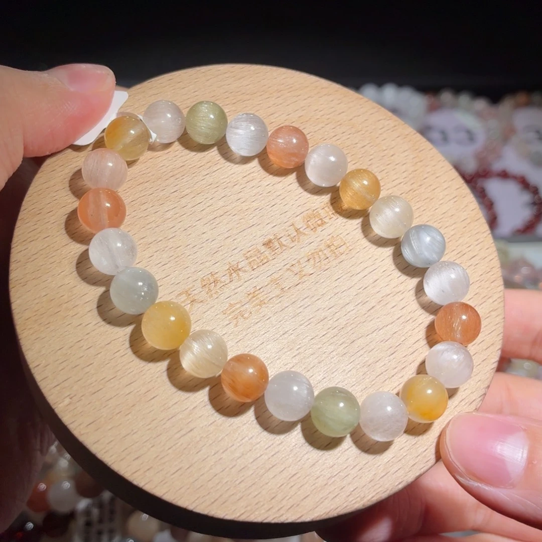 未镶嵌水晶手链240 号多样性发一W 8mm+