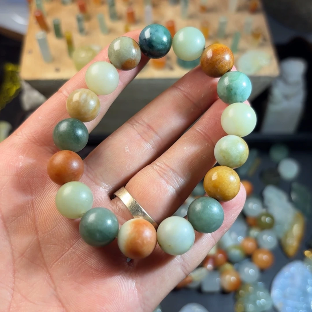 翡翠未镶嵌手串翡翠手串