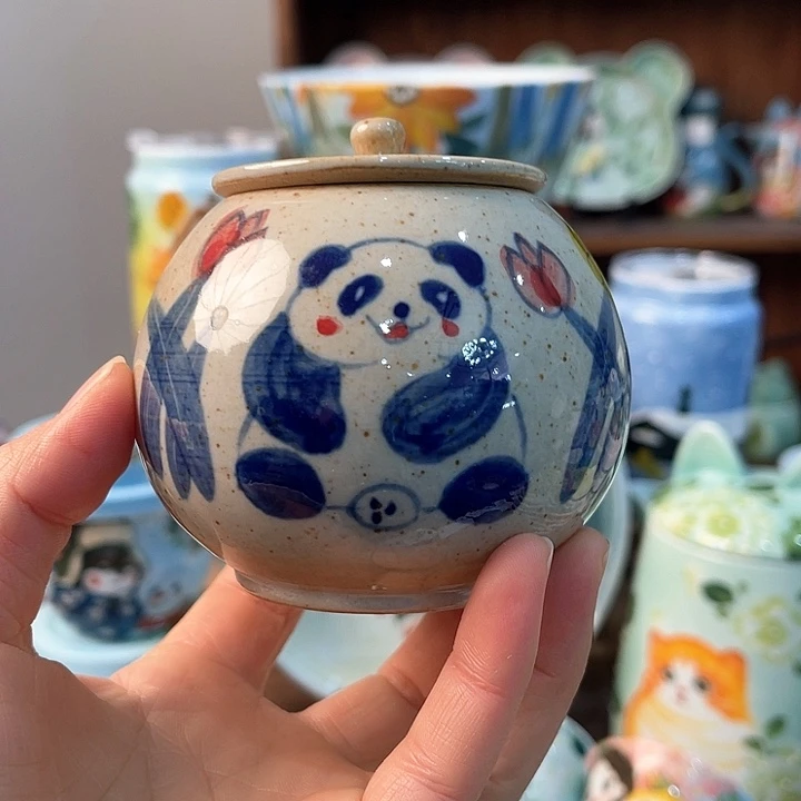 陶景德镇釉下手绘陶瓷