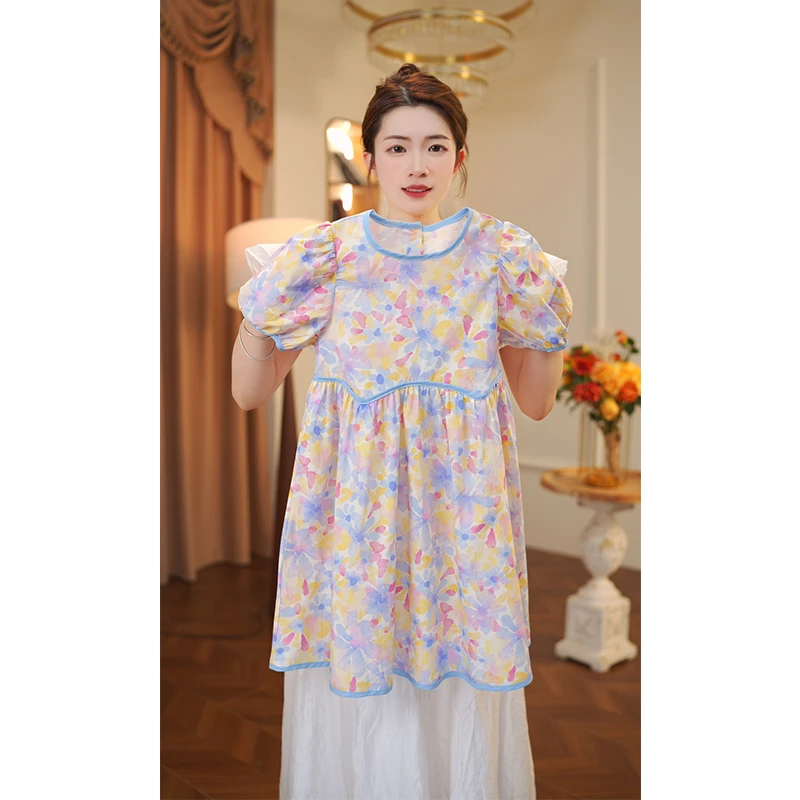 女童夏季连衣裙2025新款儿童公主洋气时尚女孩裙子9818