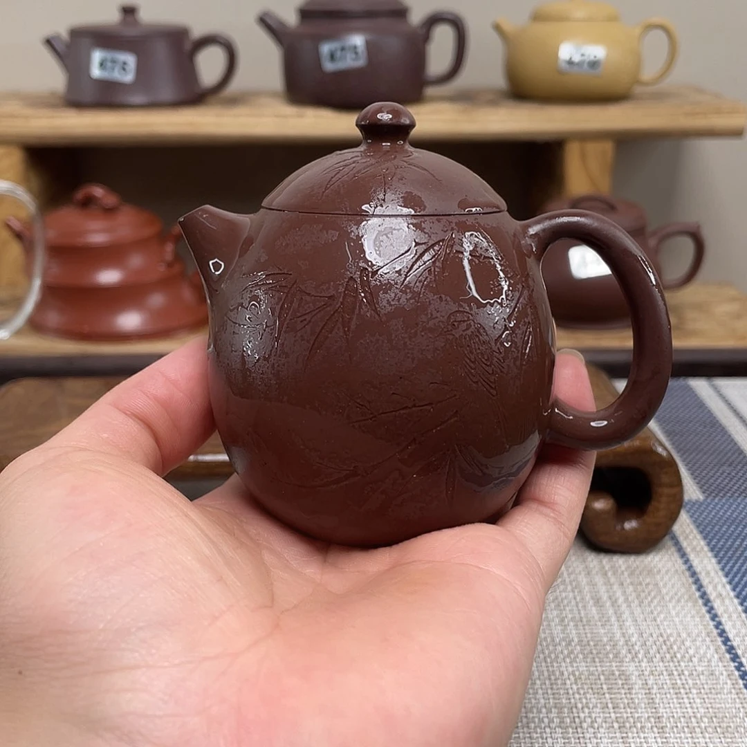 茶壶紫砂原矿手工紫砂壶