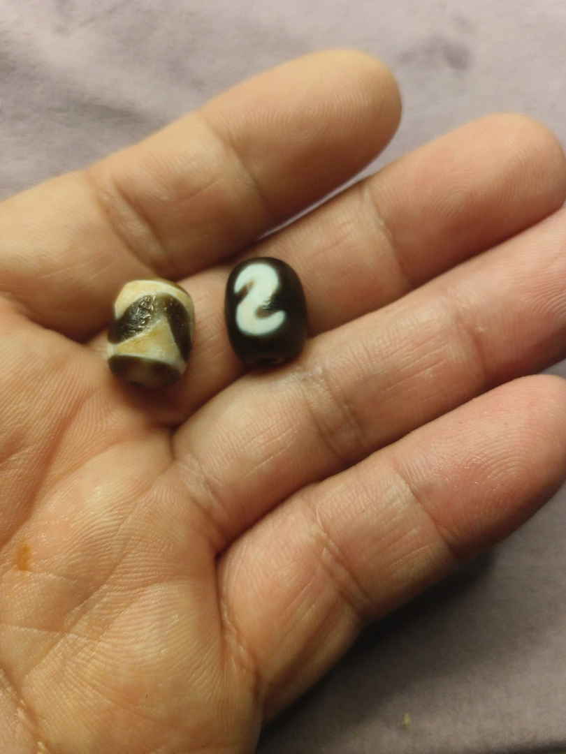 牙黄牙牙锁骨链配珠