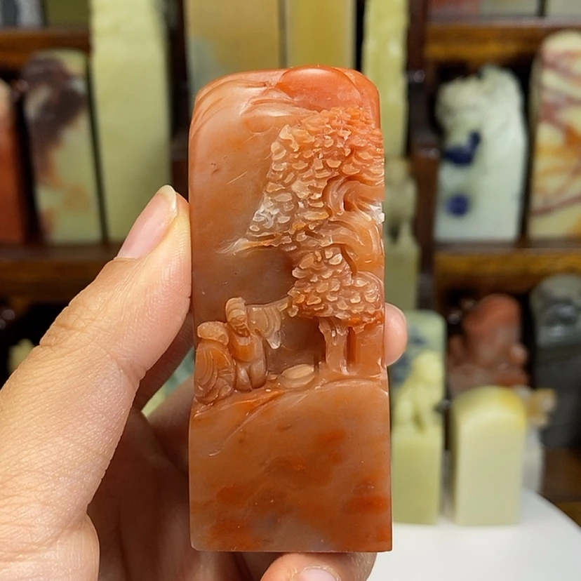 【闪购商品】青田石印石老挝。