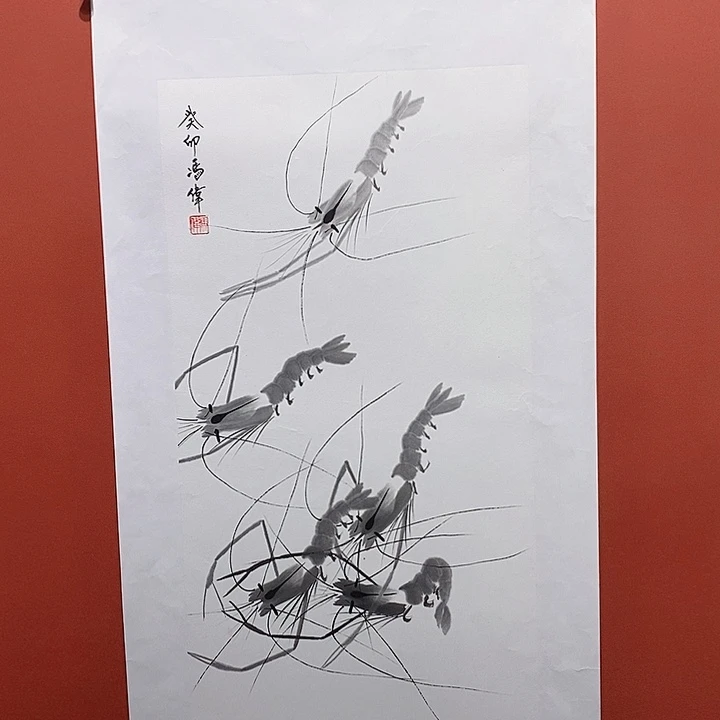 国画冯伟老师手绘国画作品音浩