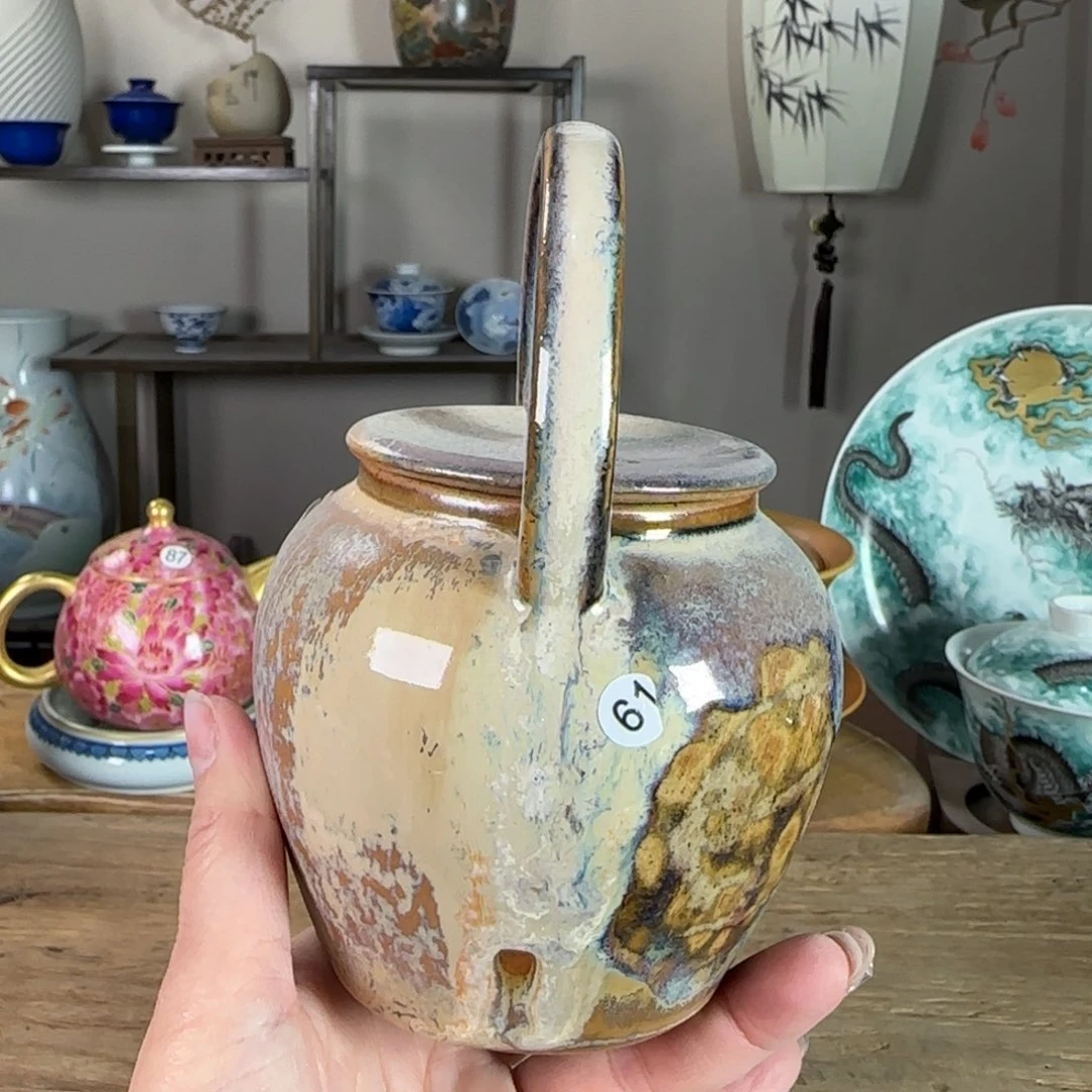 杯景德镇陶瓷柴烧多人