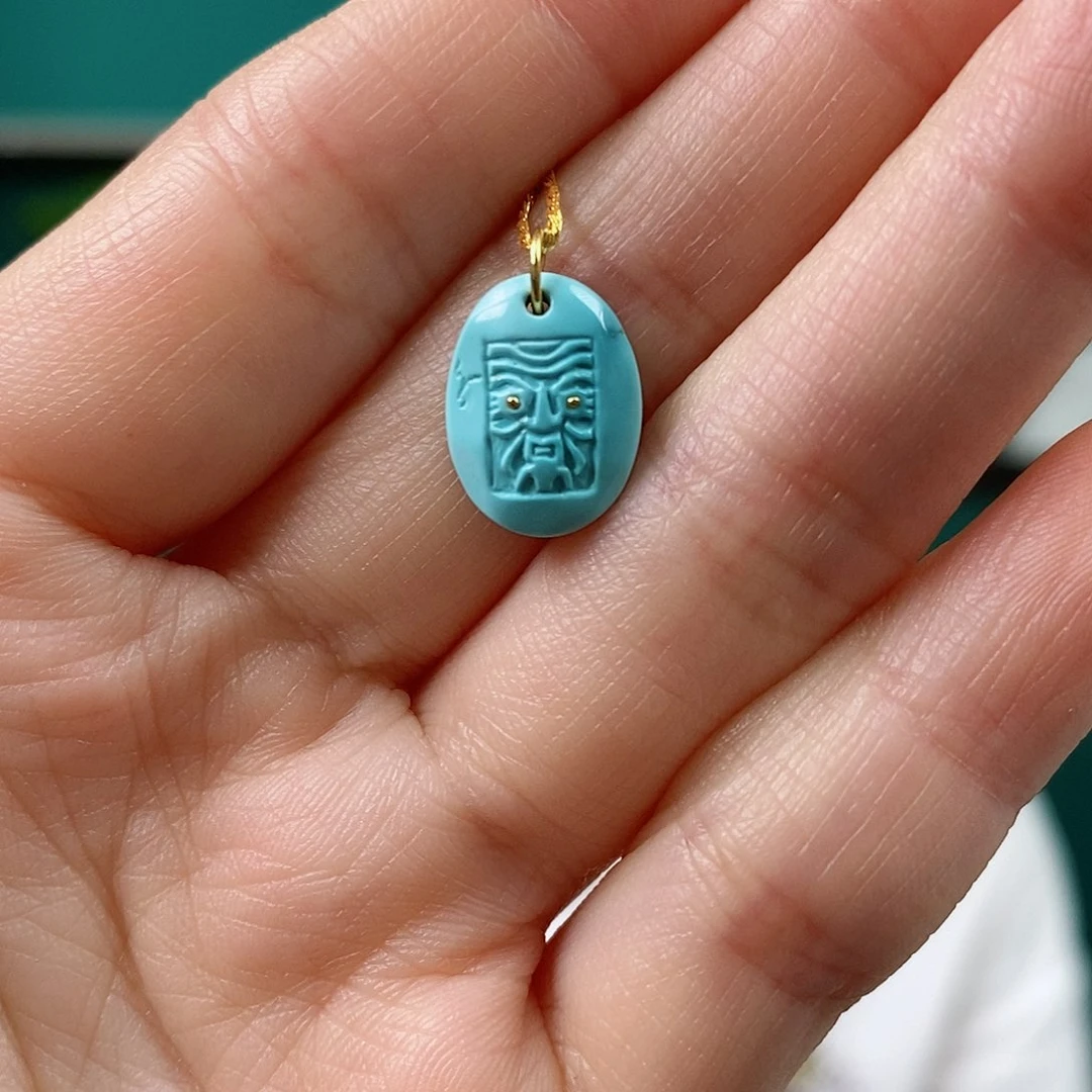 未镶嵌绿松石珠宝奇石