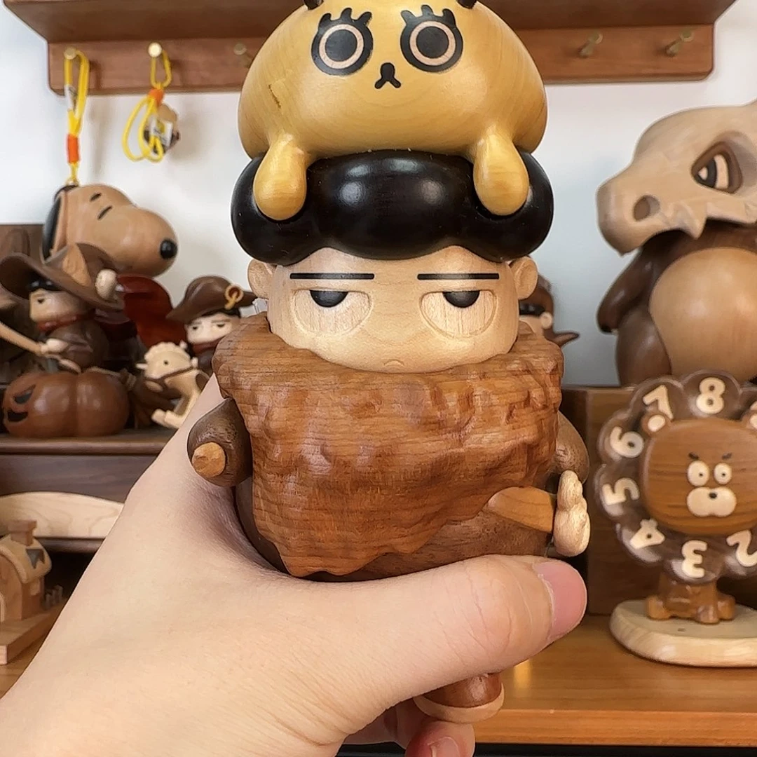 木德鲁一小叶黄杨微瑕摆件