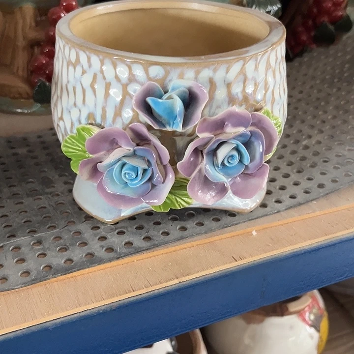 粗陶材质多肉花盆