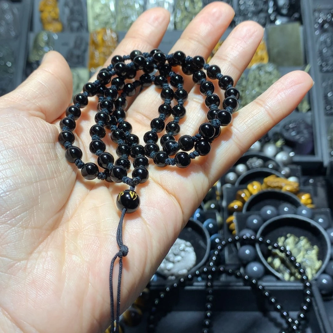 黑曜岩项链未镶嵌✨****"