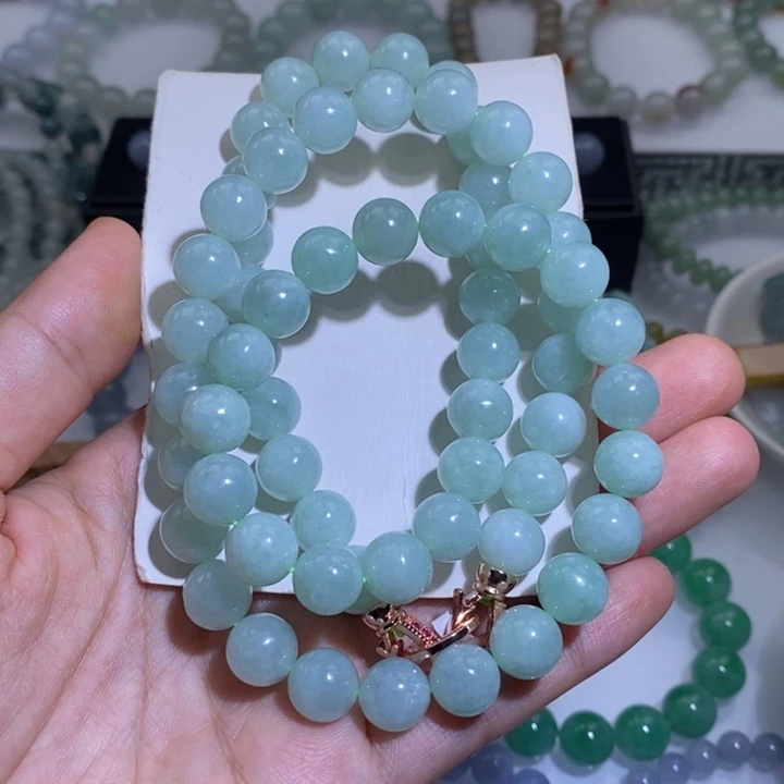 翡翠未镶嵌颈饰天然翡翠a货