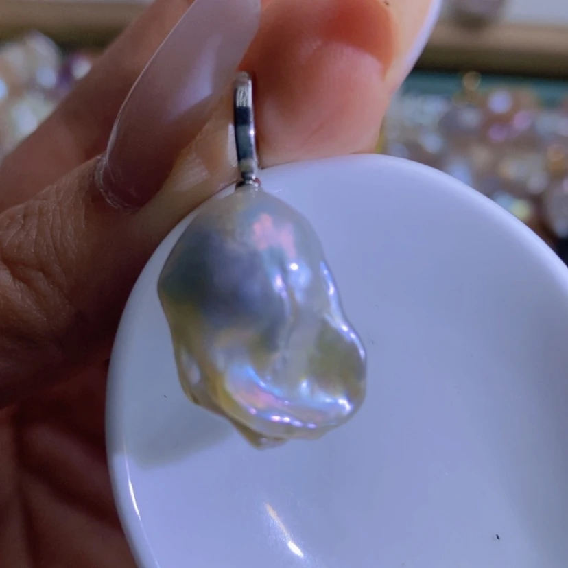 【闪购商品】淡水珍珠天然珍珠（微瑕）随机合金