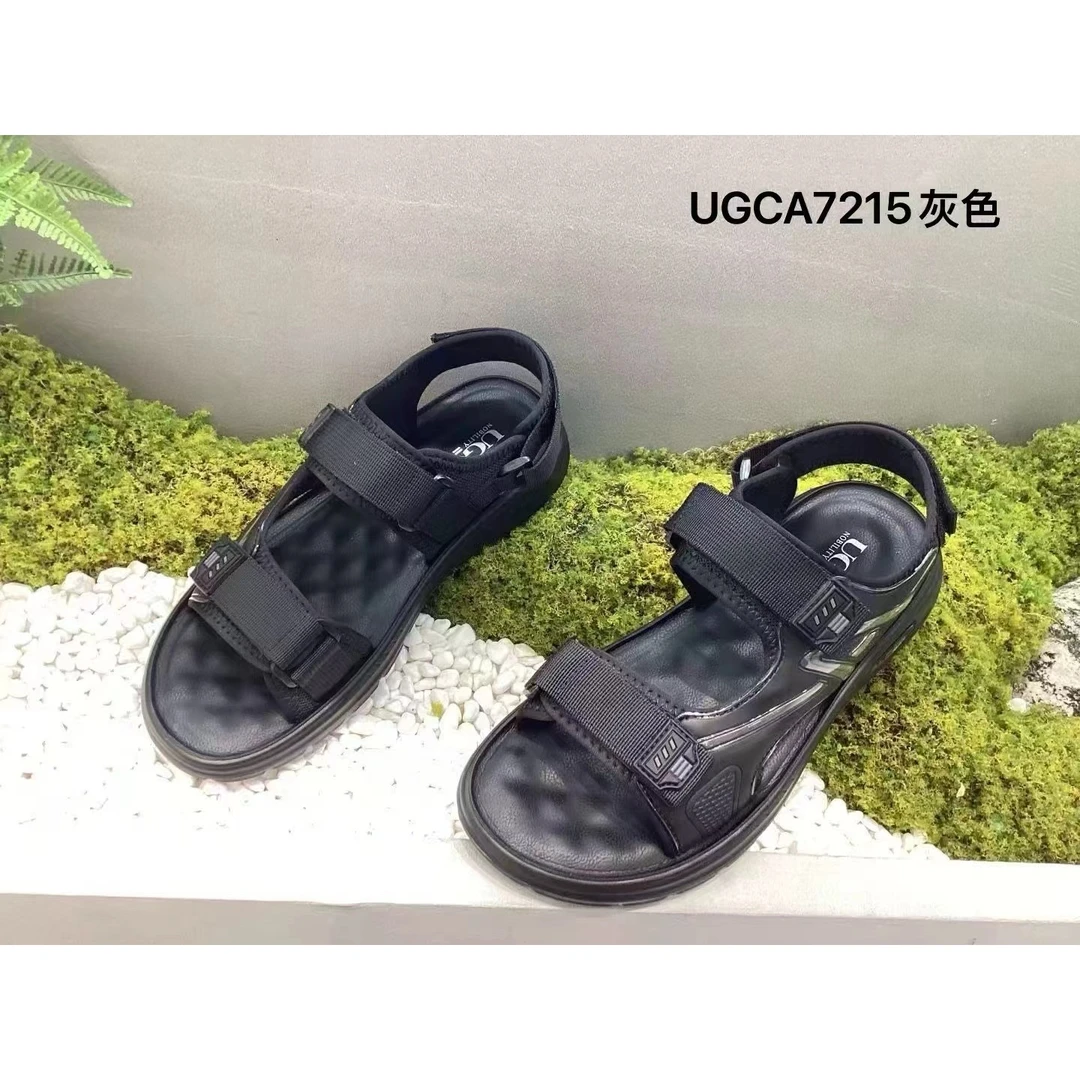 男士凉鞋时尚新款夏季个性复古网红沙滩拖鞋7215(男鞋)