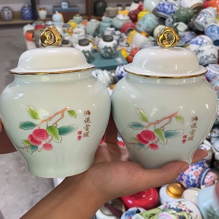陶瓷罐茶叶罐密封罐
