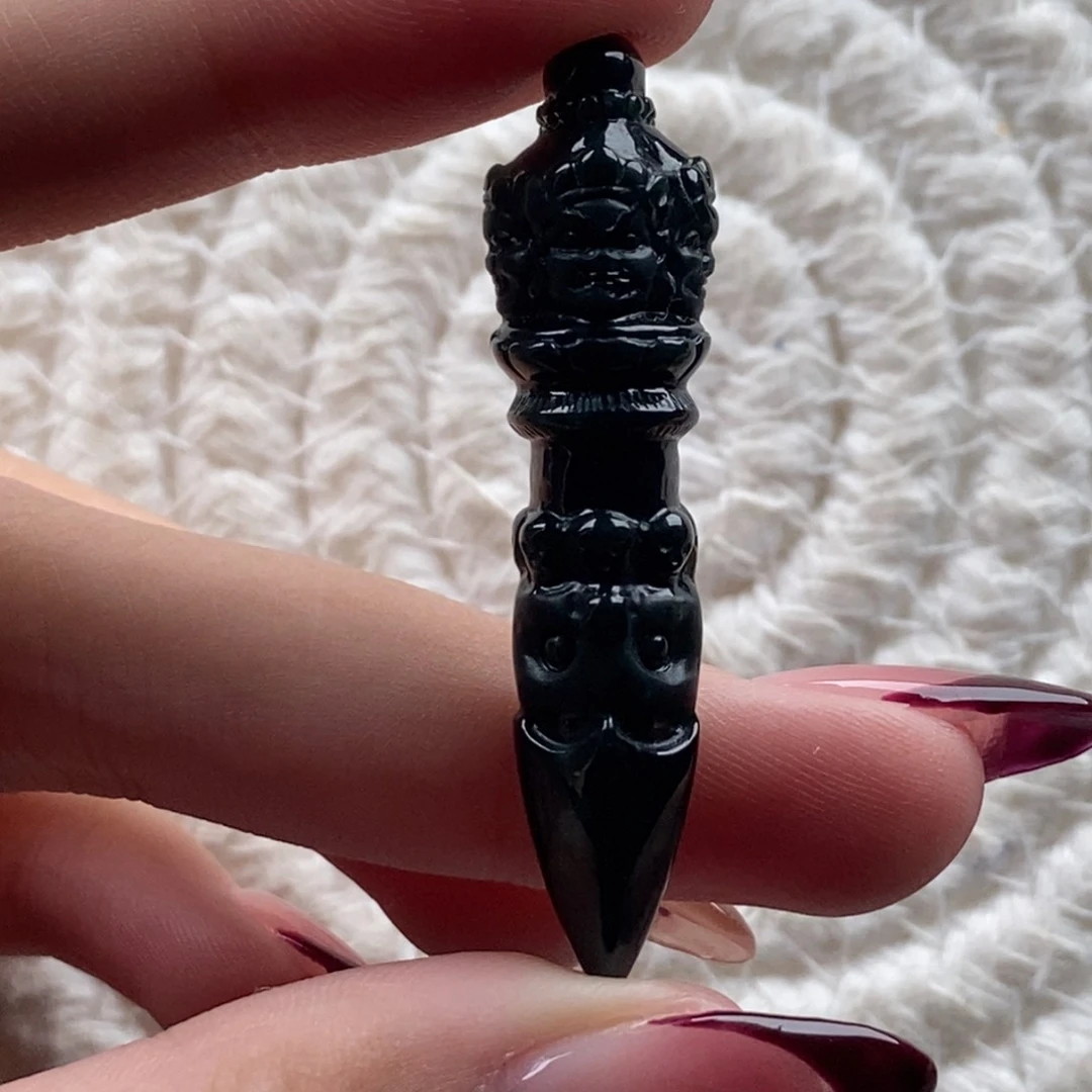 颈饰未镶嵌翡翠金刚杵