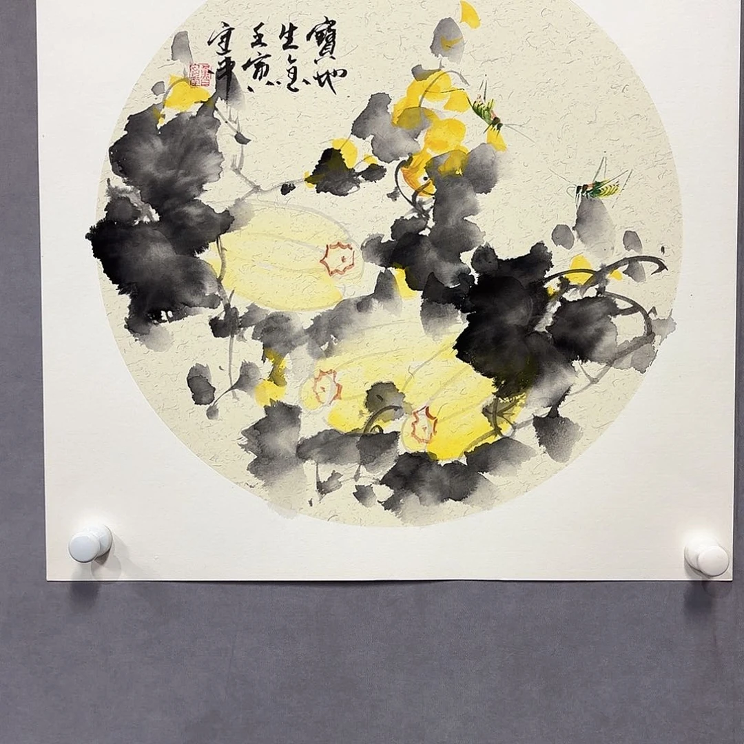 国画国画纯手绘作品请放心去藏