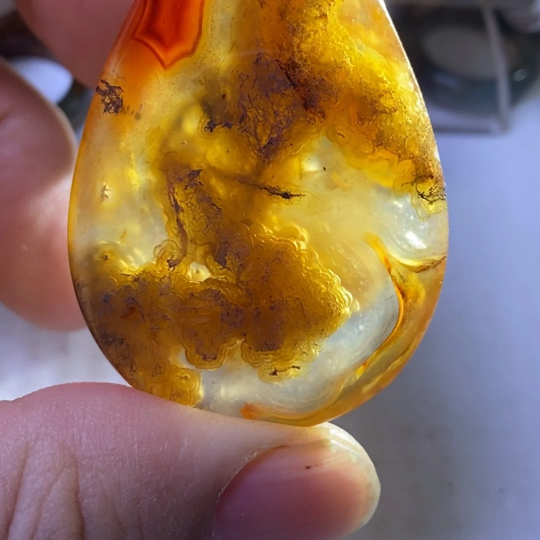 玛瑙/玉髓颈饰未镶嵌冷*