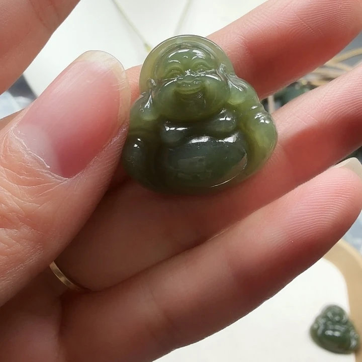 和田玉未镶嵌颈饰046