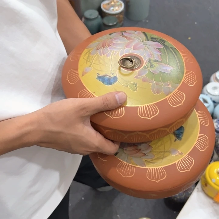 瑕疵福利品陶瓷茶叶罐