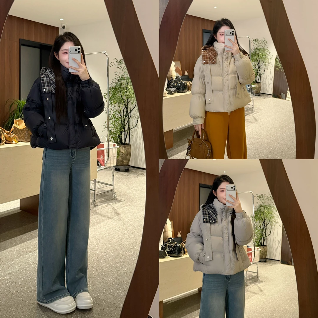 【宿慕SUMU】2025新款韩系休闲风冬季日常轻通勤90鸭绒羽绒服85085