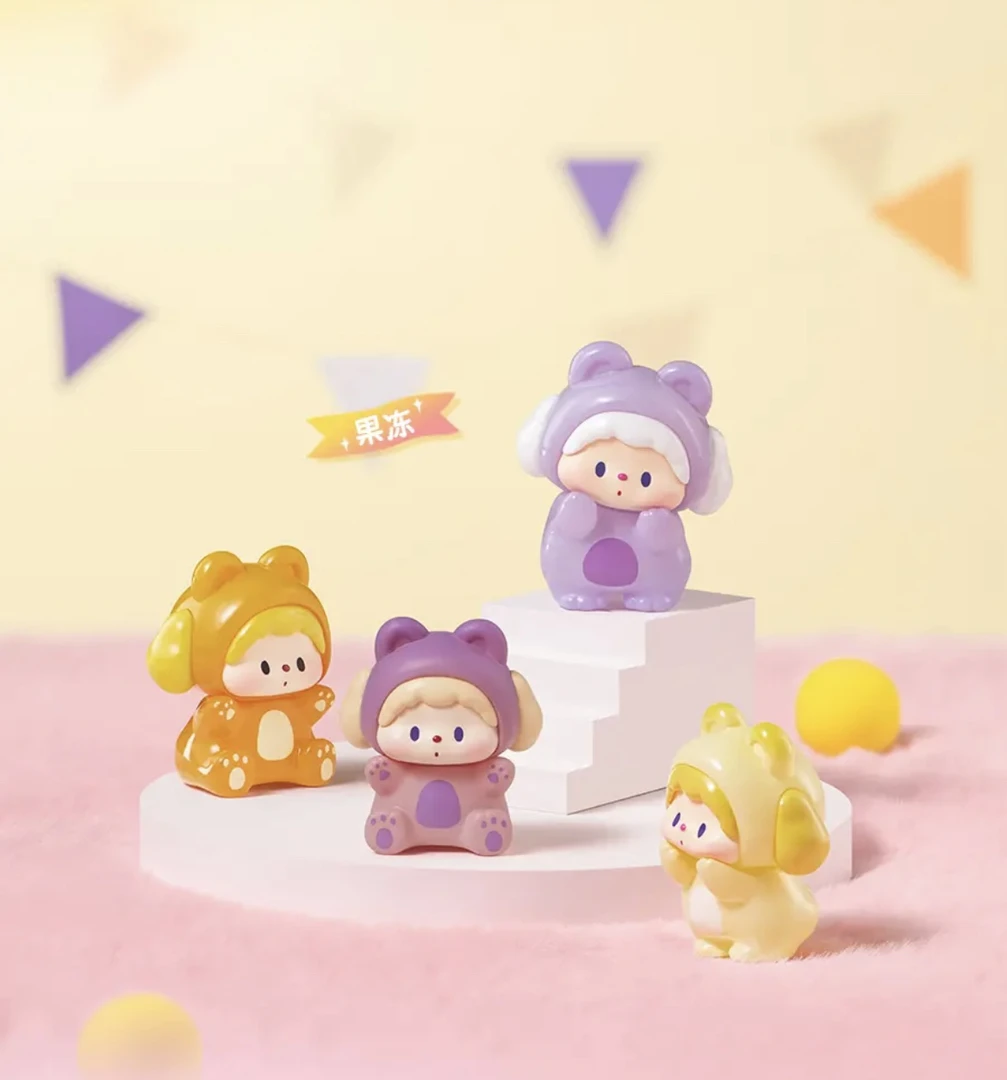 【明款确认款】噜噜狗的小熊派对萌粒潮玩