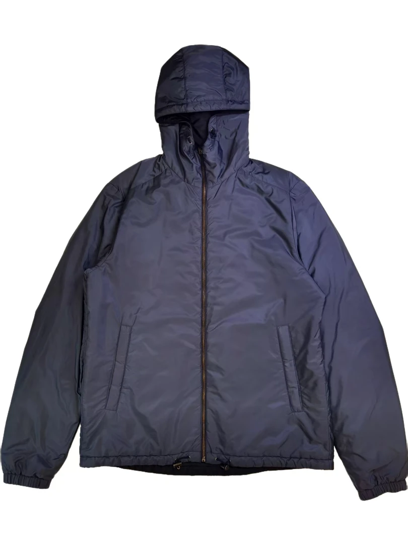 99新 Prada/普拉达 普拉达蓝黑双面棉服 06