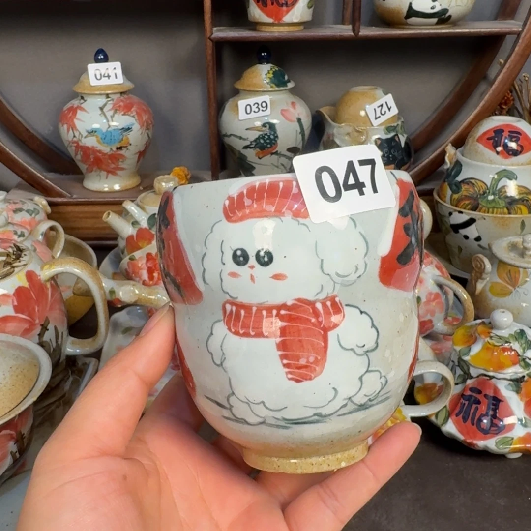 小***呀瓷片景德镇手工制作