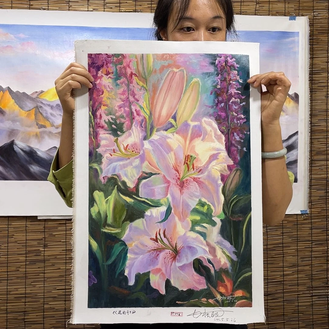 油画预售   薇爽恭喜竞拍成功！