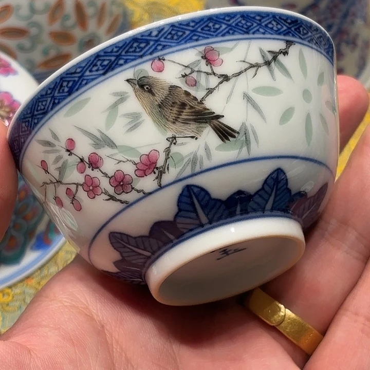 @***夏景德镇陶瓷杯子的