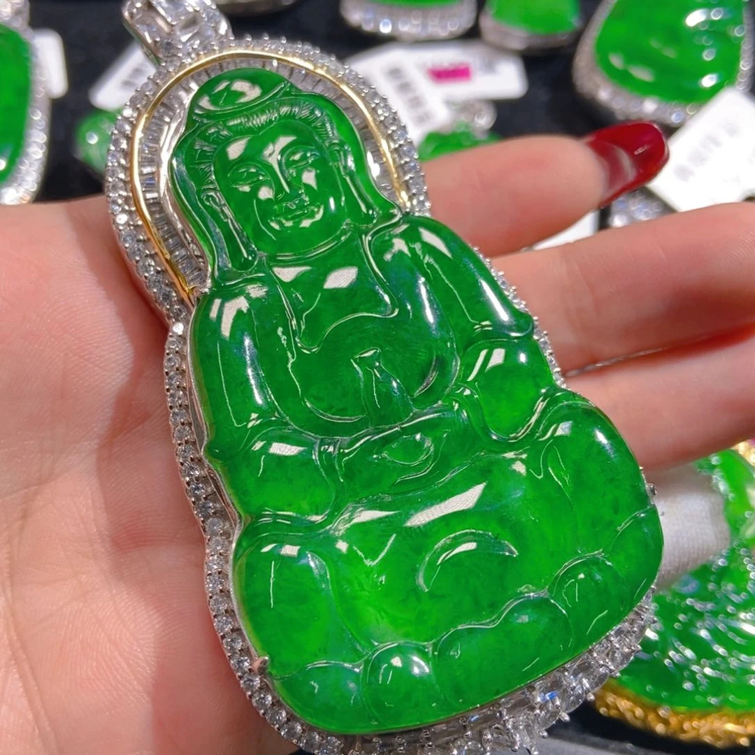 翡翠吊坠(不含链)未镶嵌