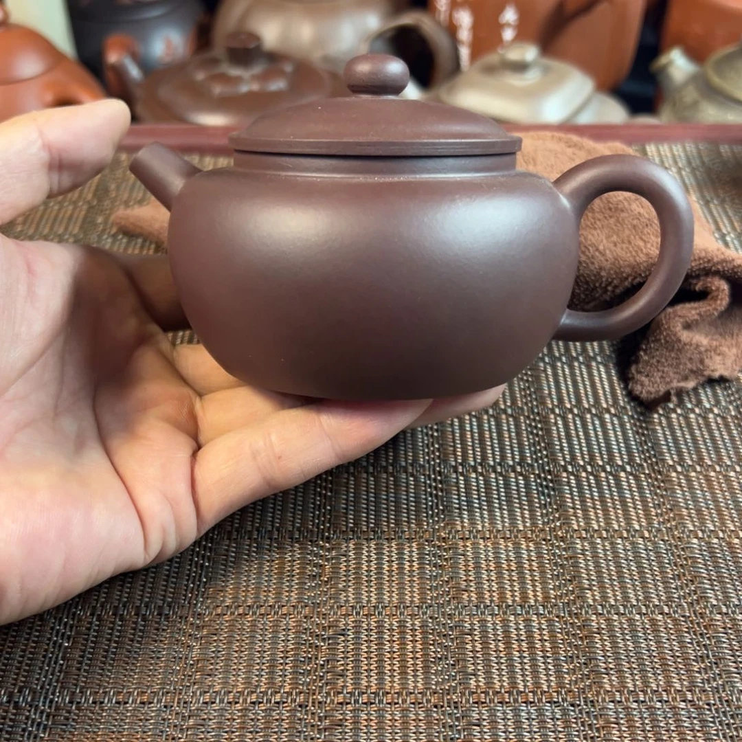 茶壶紫砂宜兴原矿紫砂壶240毫升容量