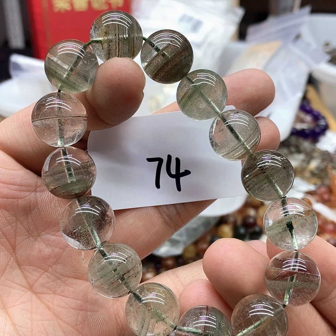 水晶手串未镶嵌天然