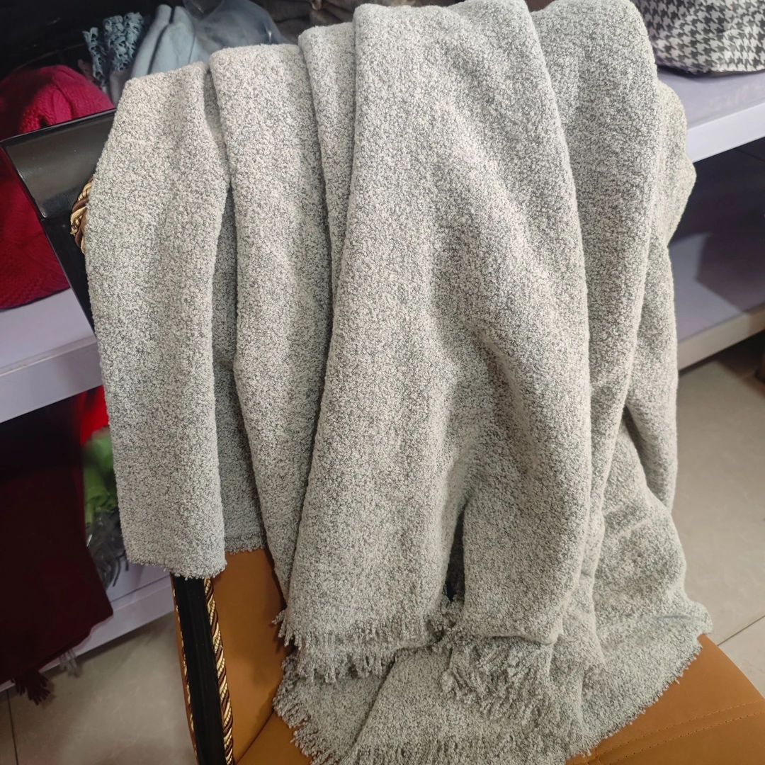 【彩虹专属】羊毛圈圈纱毯子YRW5083