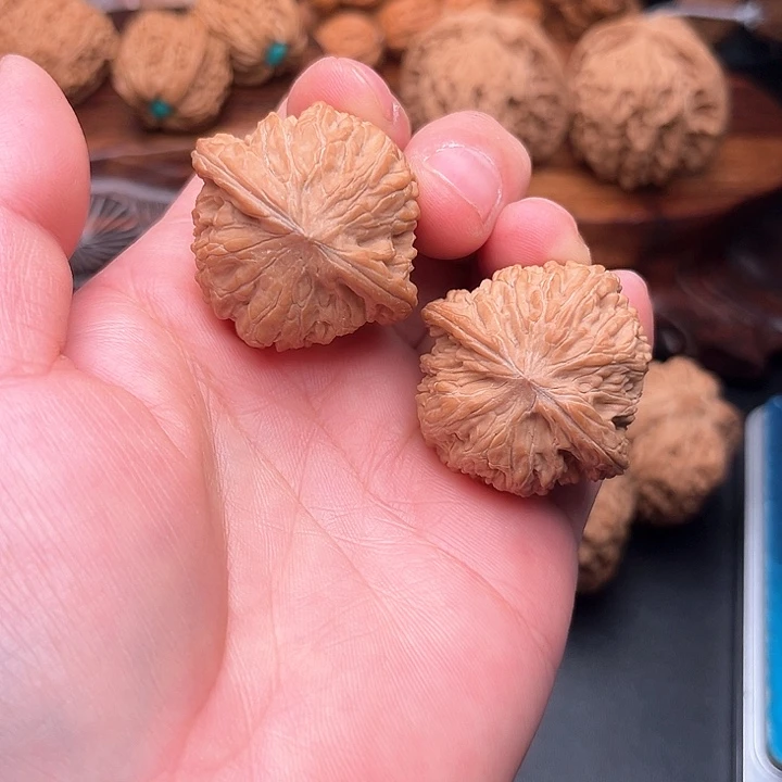 桃核把件核桃磨盘36