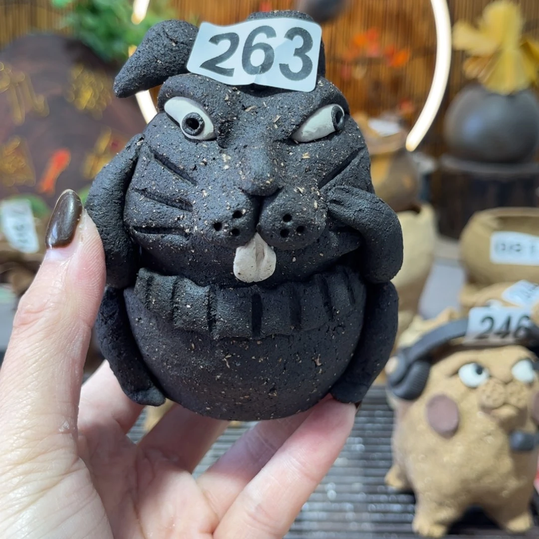 木村信鸿柴烧宝瓶