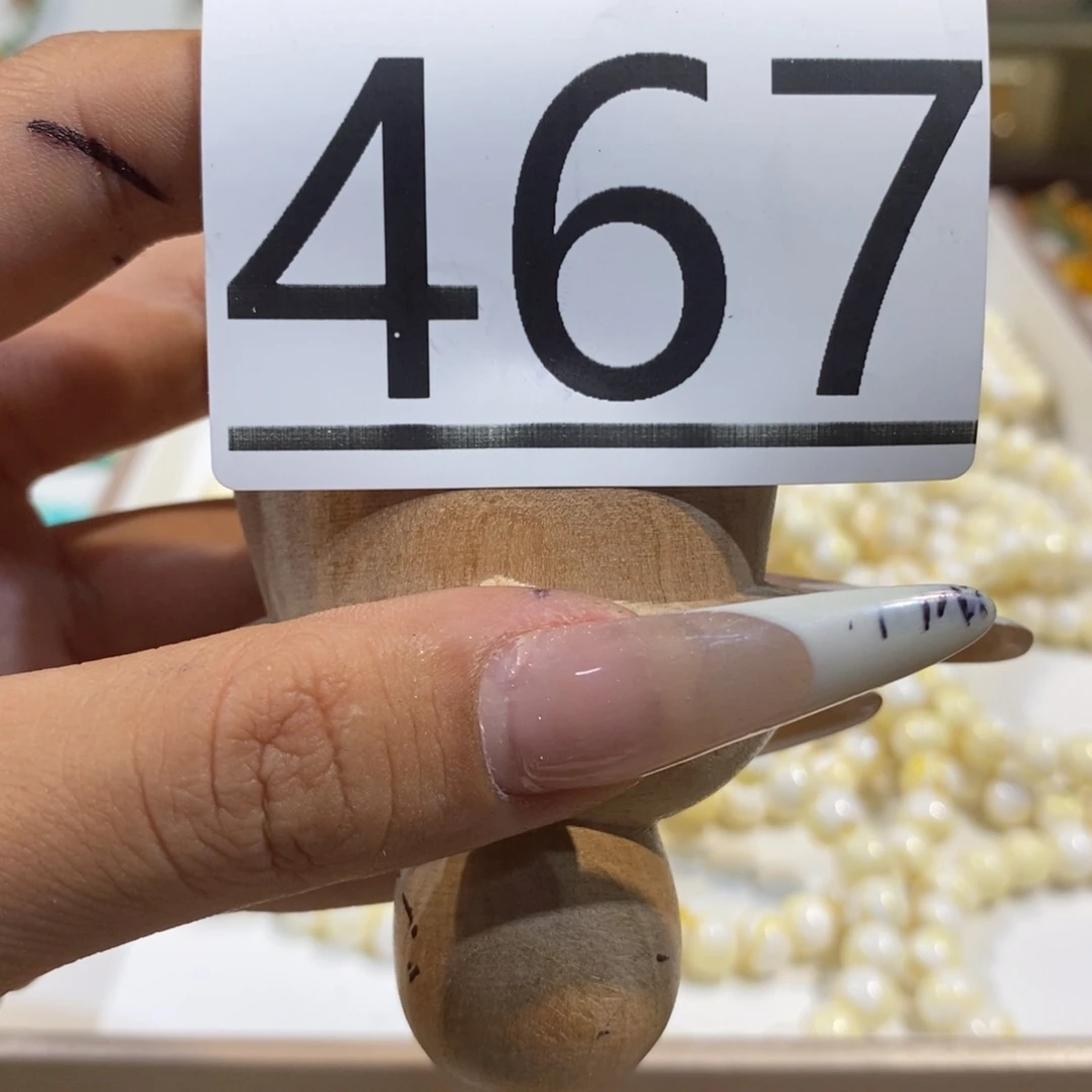 香榧木圆珠圆雕手工串467